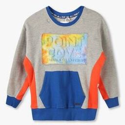 Boys Brand Embossed Slim Fit Hoodie-30