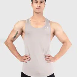 Logo Print Vest with Scoop Neck-image-64