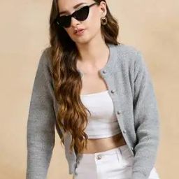 Women Self-design Cardigan-image-33