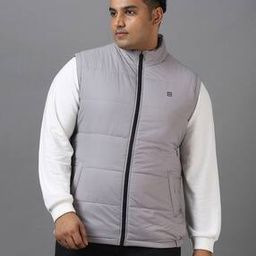 Zip-Front Puffer Jacket with Insert Pockets-11
