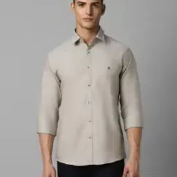 louis philippe Men Slim Fit Shirt with Patch Pocket-picture-46