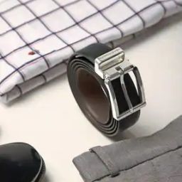 Men Belt with Tang-Buckle Closure-image-94