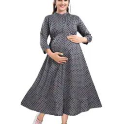 Polka-dot A-line Dress-image-24