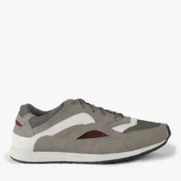 woodland Panelled Leather Trekking Shoes-picture-3