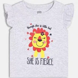 Graphic Regular Fit Top with Round Neck-image-43