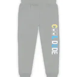 Typographic Print Joggers with Elasticated Waist-image-23