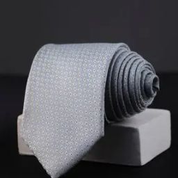 Men Micro Print Tie-image-58