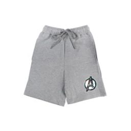 marvel by wear your mind Typographic Print Flat-Front Shorts-picture-23