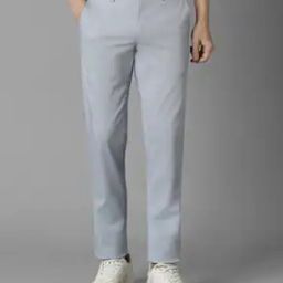 Men Textured Slim Fit Trousers-image-97