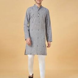 Men Regular Fit Long Kurta-image-16