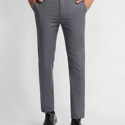 arrow Men Patterned Slim Fit Flat-Front Trousers-picture-47