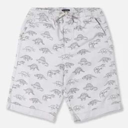 Boys Printed Regular Fit Shorts with Insert Pockets-picture-28