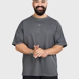 Men Oversized Fit Round-Neck T-Shirt-image-36