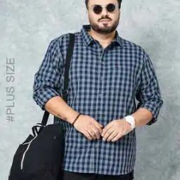 Men Checked Regular Fit with Patch Pocket-image-0