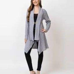 Women Self-Design Regular Fit Shrug-42