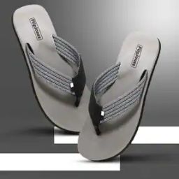 Men Typographic Print T-Strap Flip-Flops-image-12