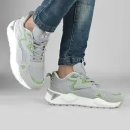 Men Panelled Low-Top Lace-Up Shoes-image-30