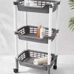 Omnia Roaster Polypropylene 3-Tier Shelf-1