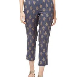 r&b Floral Print Pants with Insert Pockets-picture-31