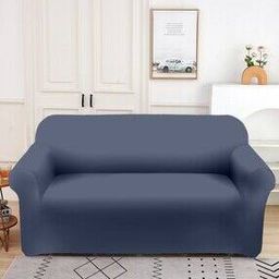 Stretchable 2-Seater Sofa Cover -47