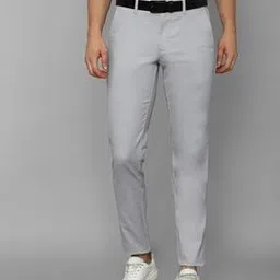 louis philippe Men Slim Fit Flat-Front Trousers-picture-16