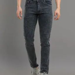Men Washed Slim Jeans-image-96