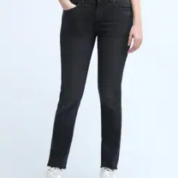 u.s. polo assn. Women Lightly Washed Mid-Rise Slim Fit Jeans-picture-17