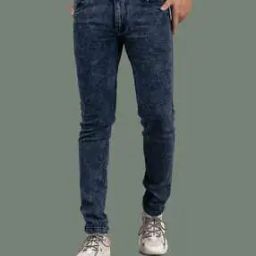 Men Washed Slim Jeans-image-37