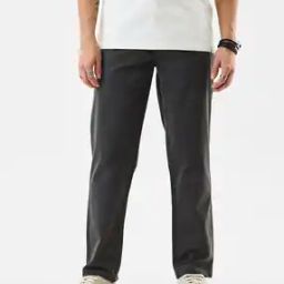 Men Mid-Rise Slim Fit Trousers-image-44