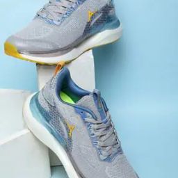 Men Round-Toe Sports Shoes with Lace Fastening-image-2