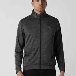 van heusen Men Regular Fit Zip-Front Jacket-picture-20