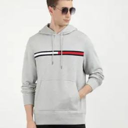 tommy hilfiger Men Logo Print Regular Fit Hoodie-picture-4
