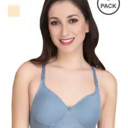 Pack of 2 Non-Padded Non Wired Bras-picture-26