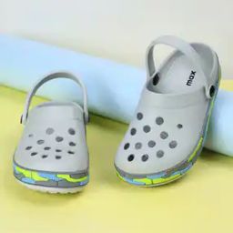 Boys Perforated Sling-Back Clogs-image-8