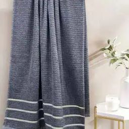 Striped Extra Plush Turkish Terry Bath Towel 59" x 27"-image-44