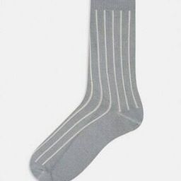 Men Ribbed Mid-Calf Length Socks-image-47