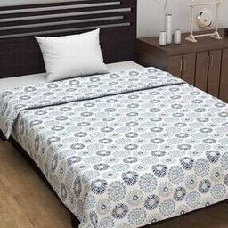 120 GSM Floral Print Single Cotton AC Dohar-10