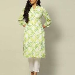 rangriti Women  Cotton Printed Straight Kurta-picture-6