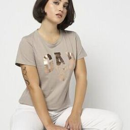 Women Disney Print Slim Fit Round-Neck T-Shirt-image-2