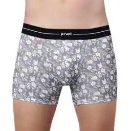 Floral Print Trunks with Wide Elasticated Waist-image-10