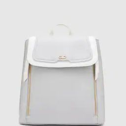 Women Backpack with Metal Logo-image-124