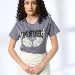 Women Graphic Print Boxy Fit Cotton Crew-Neck T-Shirt-image-82