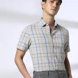 Men Checked Regular Fit Shirt-image-7