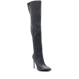 Women Pointed-Toe Knee-Length Boots-87