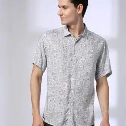 Men Printed Slim Fit Shirt-image-19