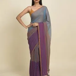 Cotton Saree with Tassels-image-30