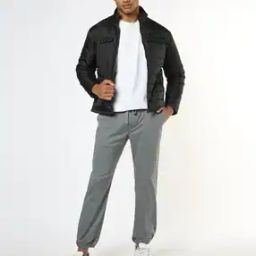 Men Relaxed Fit Joggers-image-52