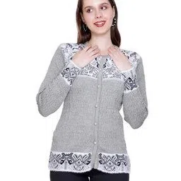chatanya Women Self-design Cardigan with Button Closure-picture-49