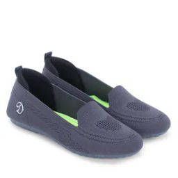 Round-Toe Slip-On Walking Shoes-11
