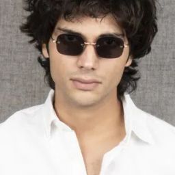 JUSTME-C1 Men Rimless Sunglasses-22